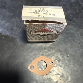 Briggs & Stratton Carburetor Gasket 68987, Genuine OEM, Free Shipping