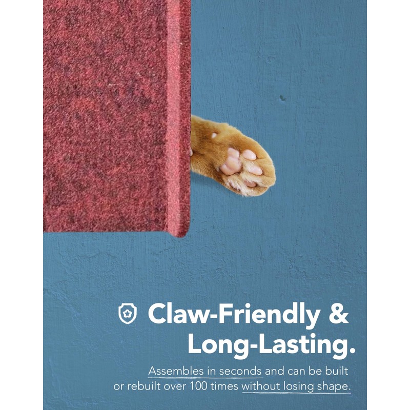 Lukamoo® Cute Cat House (Vanilla Mocha, Large)