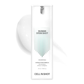 Mumak Stem Shot - Suero antienvejecimiento avanzado para líneas reafirmantes y finas, cuidado profesional de alto rendimiento, cuidado de la piel coreano, 1.09 onzas líquidas (1.0 fl oz)