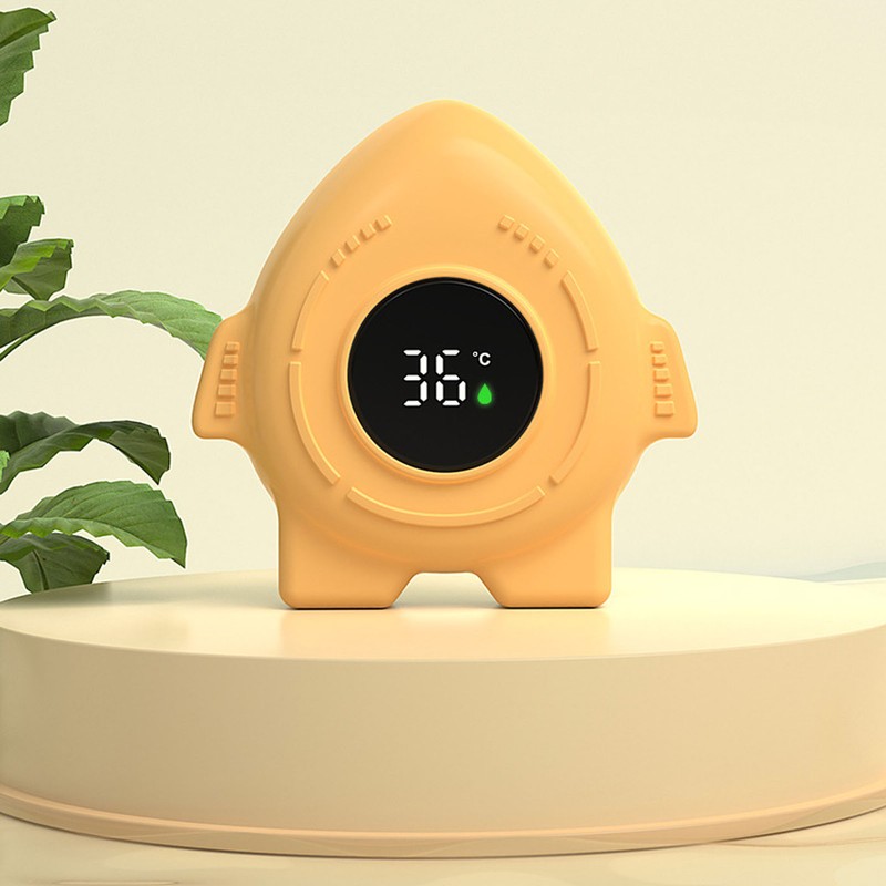 Baby Bath Thermometer Intelligence Electronic Digital Water Temperature Thermometer Yellow