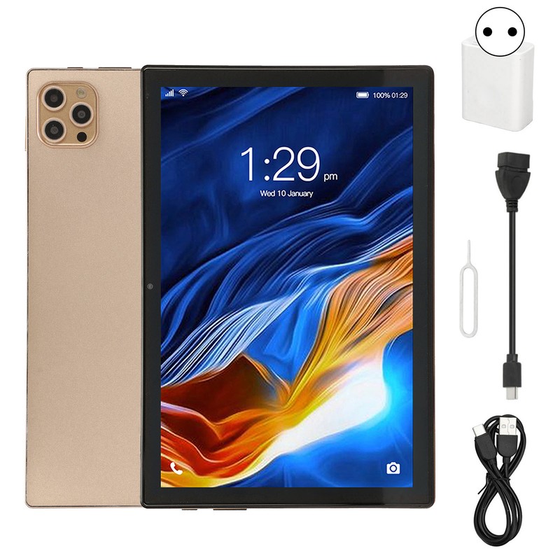 10.1 Inch Tablet 6G RAM 128G ROM 1960x1080 IPS Display