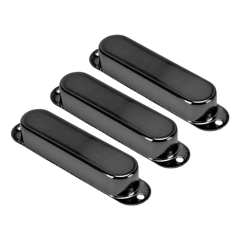 3Pcs Electric Guitar Single Coil Pickup Cover Copper Instrument Accessory
