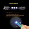 Nitefox e1 Smallest Keychain Flashlight Micro Tiny Mini Keychain Light