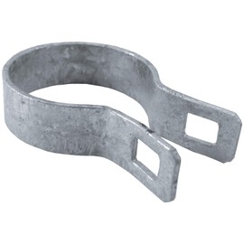 Jake Sales 2-7/8" Brace Band for Chain Link Fence - Use for 2-7/8" Outside Diameter Post/Pipe - Galvanized Chain Link Brace Band