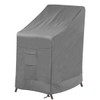 Vailge Stackable Patio Chair Cover,100% Waterproof Outdoor Chair Cover, Heavy