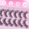 ALICE False Eyelashes Fairy Lashes Wispy Cat Eye Lashes Spiky