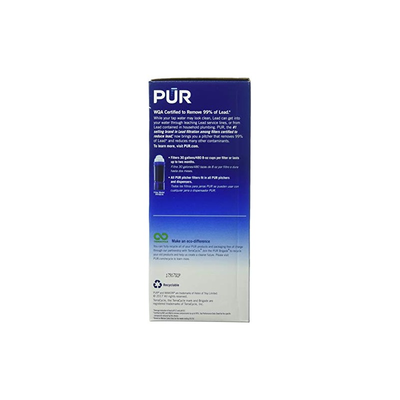 PUR MAXION Replacement Pitcher Filter - 4 PACK
