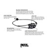 PETZL, Bindi Headlamp Black, Ultra-Compact Rechargeable headlamp Designed for Everyday