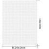 Plastic Needlepoint Canvas White Plastic Mesh Sheets,4 Sheets Plastic Canvas