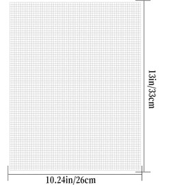 Plastic Needlepoint Canvas White Plastic Mesh Sheets,4 Sheets Plastic Canvas Plastic Mesh Sheets,Plastic Mesh Canvas Sheets,White Plastic Mesh Sheets Plastic Canvas Sheets,Plastic Mesh Canvas Sheets
