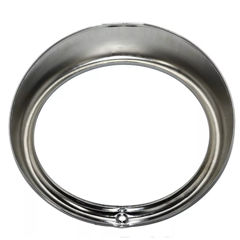 Chrome Headlight Rings Pair Left & Right, VW Beetle 67-