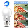 Energetic 5.5W A15 LED Bulb, 40 Watt Equivalent, Refrigerator Bulb,