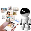 Robot Shape Wireless WiFi Camera 1080P HD Video 2 Way