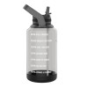Takeya 64oz Water Bottle with Time Marker Leak Proof BPA