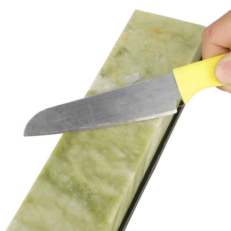 Natural Emerald Knife Sharpening Stone 10000 Grit Fine Whetstone Grindstone