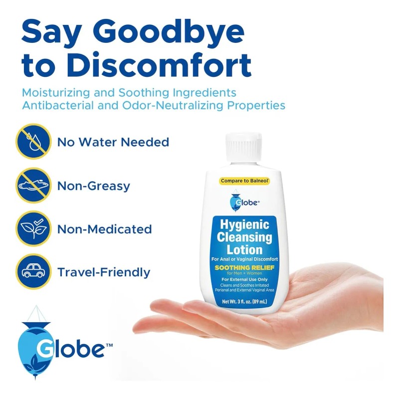 Globe Loción Limpiadora Higiénica Para Hombres Y Mujeres, Al