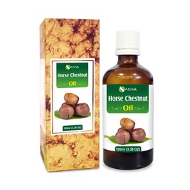 Horse Chestnut Oil Pure and Natural Oil | Firm Skin, Skin Hydration, Skin Toning, Cosmetic Grade, Hair Care, and DIY Purpose - 100 ML