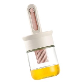 ZHIZHOUNEY Sturdy Silicone Oil Brush for Cooking Enthusiasts Practical Silicone Coating Brush for Pots and Pans in Cooking