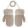 Baby Toddler Furry Winter Gloves Cold Weather Warm Knit Magic