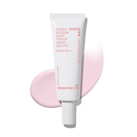 Innisfree King Cherry Blossom Glow Skin Fit Tone-Up Cream SPF50+ PA++++ 50mL / 이니스프리 왕벚꽃 글로우 스킨핏 톤업 크림 SPF50+ PA++++ 50mL