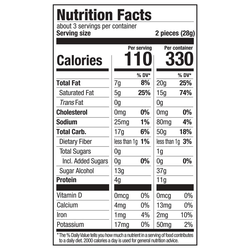 Russell Stover Sugar Free Butter Cream Caramels, 3 oz. Bag