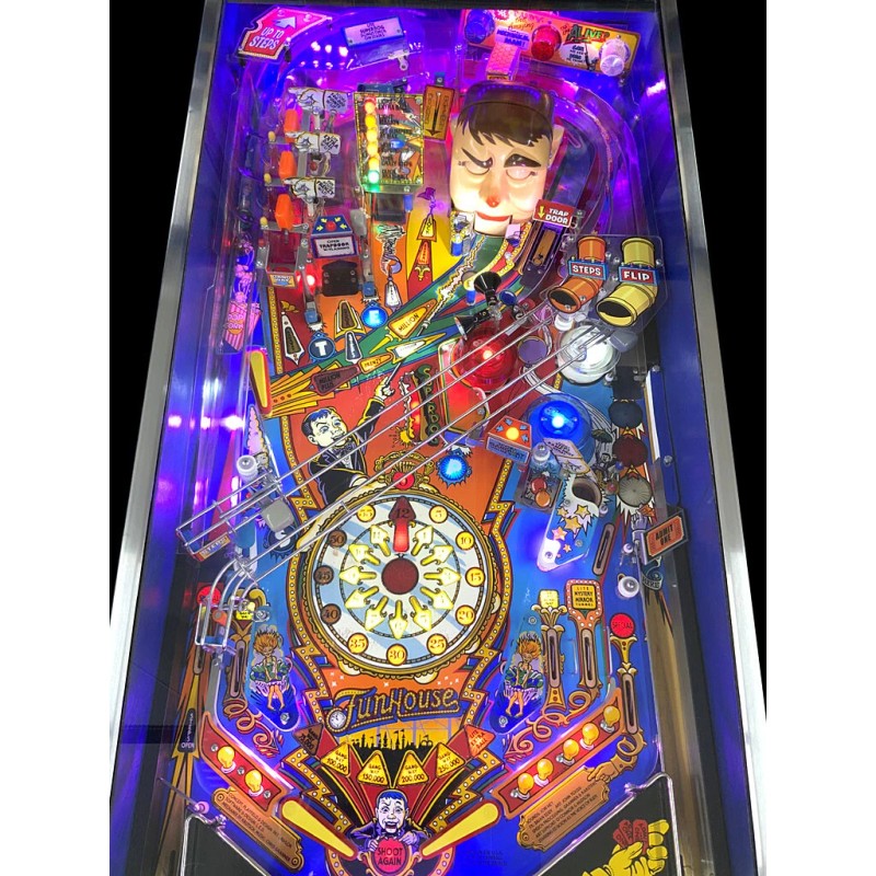 Williams Pinball FUNHOUSE Pinball - 10 Piece Custom Designed FULL