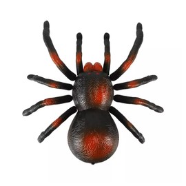 Remote Control Spider, Realistic Wireless Fright Props Remote Controlled Spider- Creepy Soft Scary Plush Tarantula Spider, Infrared Control LifeLike Crawl Best Gift Set For Kid