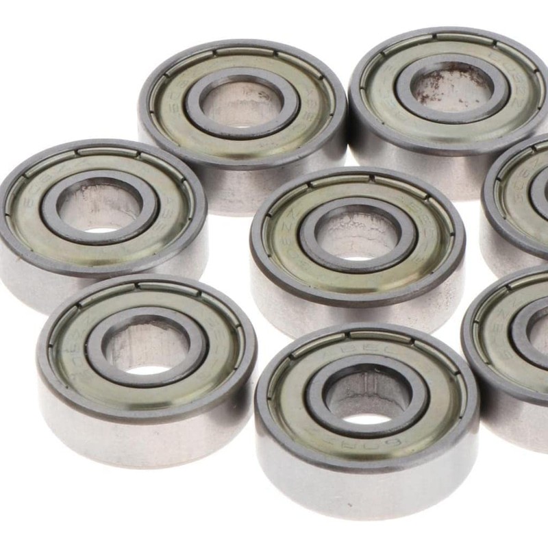 20 PCS Longboard Integrated Bearing 608-ZZ,Skateboard Wheel Bearing Inline Roller
