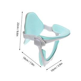 BUGUUYO Neck Brace for Neck Tension Adjustable Neck Stretcher Device Cervical Traction Posture Improvement Comfortable Fit for Adults Children