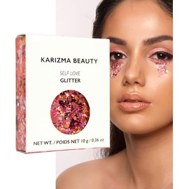 Self Love Chunky Glitter ✮ KARIZMA Beauty ✮ Festival Glitter Cosmetic Face Body Hair Nails