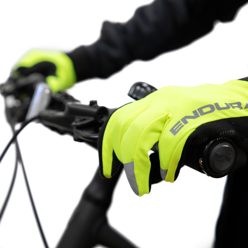 Endura Strike Men's Cycling Glove, Neon Yellow, XXL