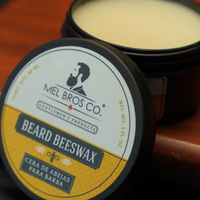 Mel Bros Co Cera De Abeja Para Barba 3oz Suavidad