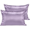 Moonlight Bedding Lavender Satin Pillowcases 2 Pack – Soft &