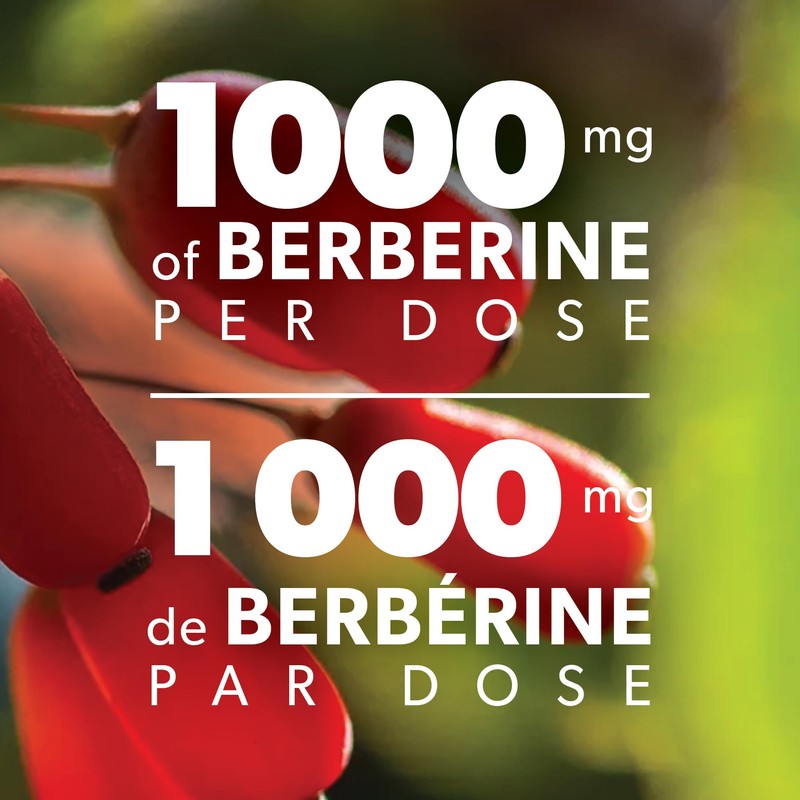 Preferred Nutrition® Berberine MAXIMUM POTENCY 1000 mg per Serving (2