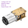 DMiotech 12V 68RPM Rated Torque 2.8 Output Shaft Length 8mm