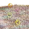 Samcos Knitting Markers, Stitch Markers, 30 Count Markers, Metal Needle