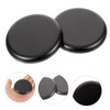 KOMBIUDA 2pcs Decorative Drywall Hole Covers Round Plastic Cover for