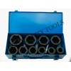 VCT 1" Drive Deep Impact Socket Set, Metric, CrV, 6-Point,