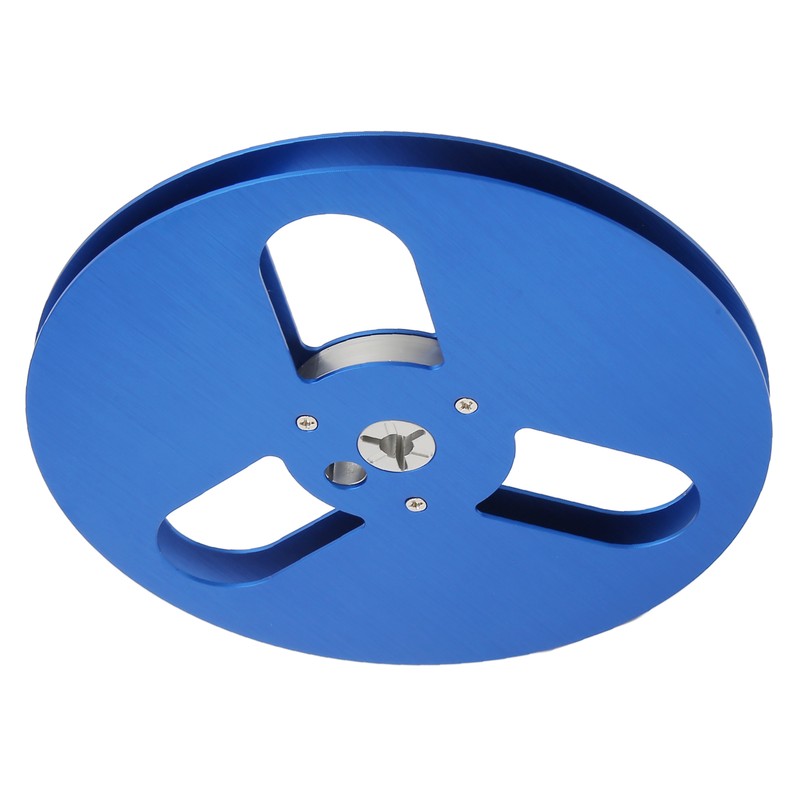 1/4 7 Inch Empty Reel 3 Hole Aluminum Alloy Opening