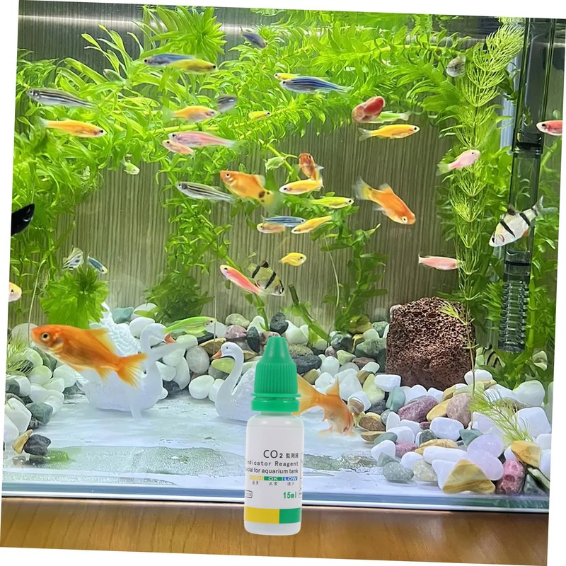 COLLBATH Co2 Fish Tank Test Indicator Water Aquarium Test Kit