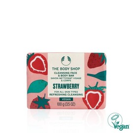 Strawberry Cleansing Face Body Bar 100g (25125) / 스트로베리 클렌징 페이스 바디 바 100G (25125)