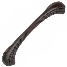 GlideRite Hardware 4048-ORB-10 Shell Series Cabinet Pull, 10 Pack, 4.5", Oil Rubbed Bronze