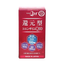 Reduction Type Coenzyme Q10, 60 Tablets (30 Day Supply) x 3-Pack Set Made by Kaneka