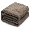 KORBLISS Home Fleece Throw Blanket for Couch, Bed, TV, Party,