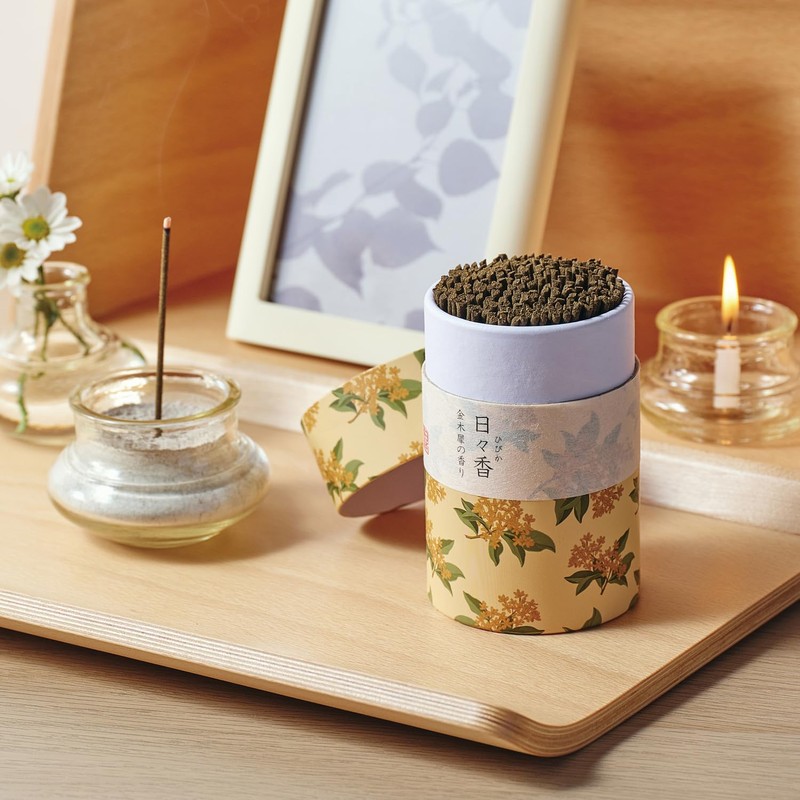 Tubular Incense Sticks, Daily Incense, Golden Osmanthus Scent