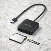 DriverGenius CFast 2.0 Card Reader with USB 3.0 &USB-C, 30cm/0.98ft