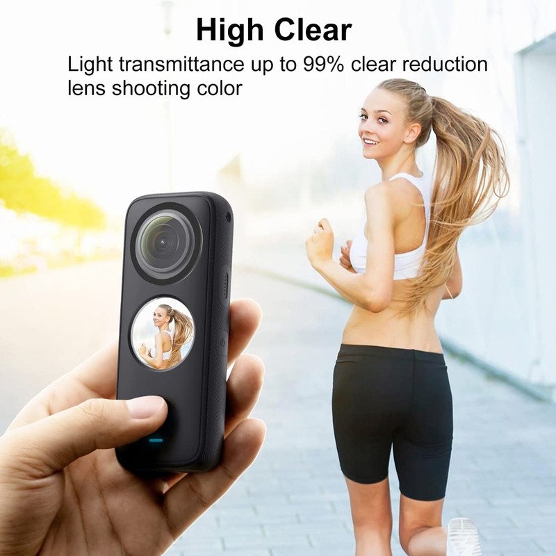 PULUZ Dual Lens Guards for Insta360 One X2 Lens Protector