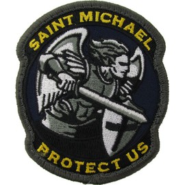 Saint Michael Modern Morale Patch (Full Color)