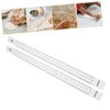 1 Pair Dough Measurer Cracker Pizza Dough Cookies Baking Tools