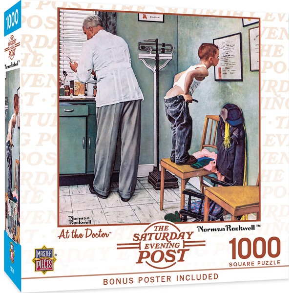 Masterpieces 1000 Piece Jigsaw Puzzle for Adults, Family, Or Kids - at The Doctor - 25"x25"